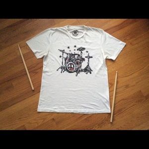 “Drummer” Lucky Brand T-Shirt